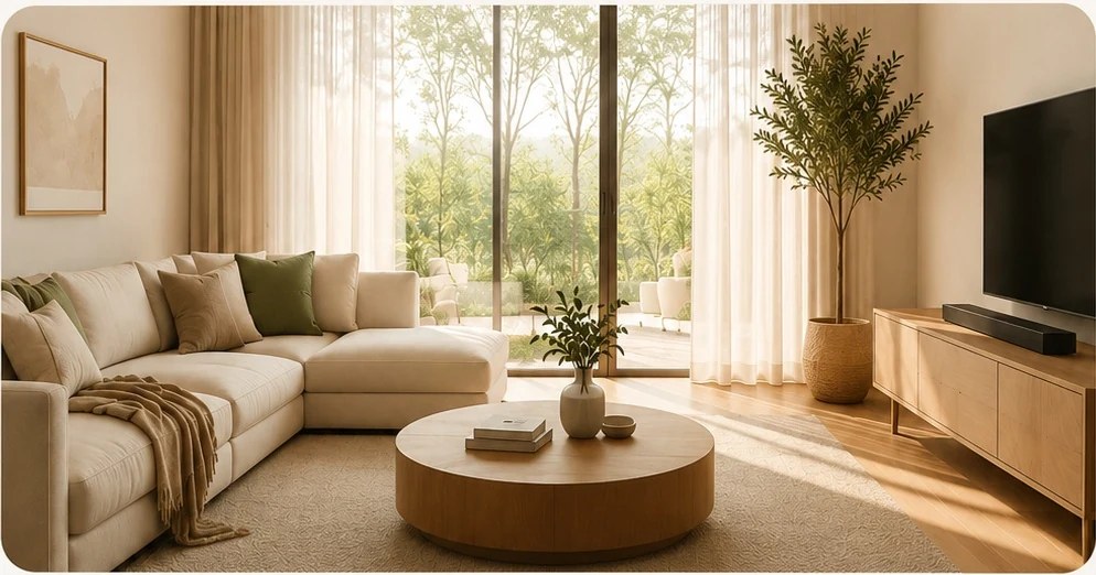 Evening at home